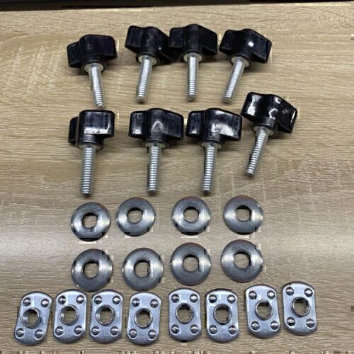 DURAFORCE Jeep Wrangler Universal Easy On Off Hard Top Fasteners Nuts Bolts for YJ TJ JK!