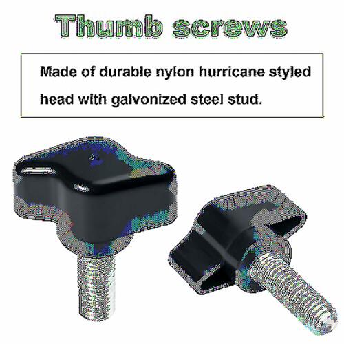 DURAFORCE Jeep Wrangler Universal Easy On Off Hard Top Fasteners Nuts Bolts for YJ TJ JK!