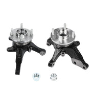 DURAFORCE Pair Front LH RH Wheel Bearing Hub Knuckle Assembly Fits 13-19 Nissan Versa 1.6L