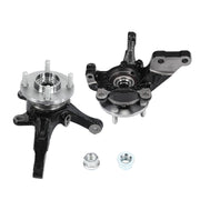 DURAFORCE Pair Front LH RH Wheel Bearing Hub Knuckle Assembly Fits 13-19 Nissan Versa 1.6L