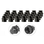 DURAFORCE Wheel Nut Cover Replaces GM Black 9593028 fits Buick Chevy GMC Pontiac（20）