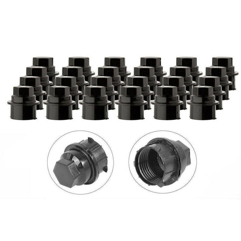 DURAFORCE Wheel Nut Cover Replaces GM Black 9593028 fits Buick Chevy GMC Pontiac（20）