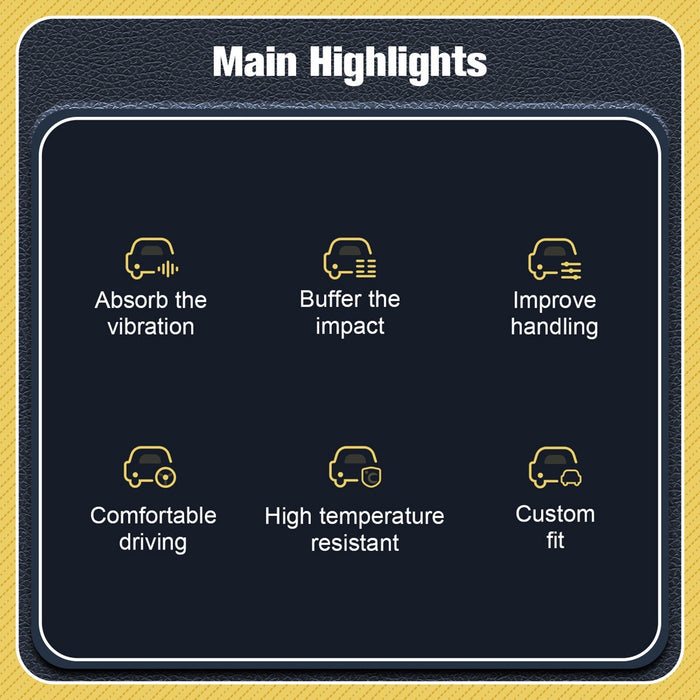 DURAFORCE 2 Rear Shock Absorbers Air Struts Fit Ford F150 SVT Raptor 2010-2014 BL3Z18125L