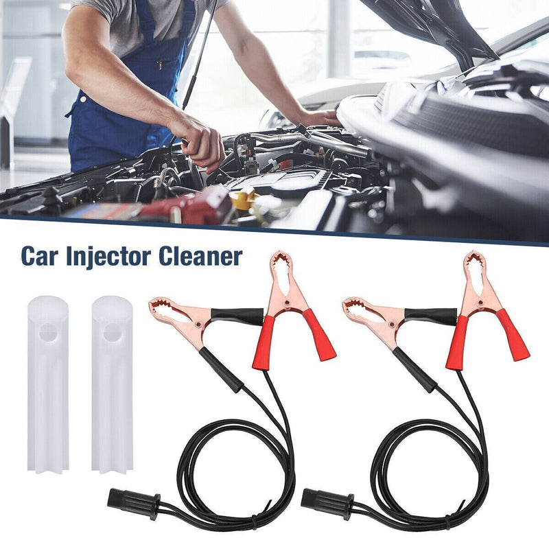 DURAFORCE Universal Fuel Injector Flush Cleaner Adapter DIY Kit Car Auto Cleaning DIY Tool