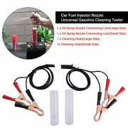DURAFORCE Universal Fuel Injector Flush Cleaner Adapter DIY Kit Car Auto Cleaning DIY Tool