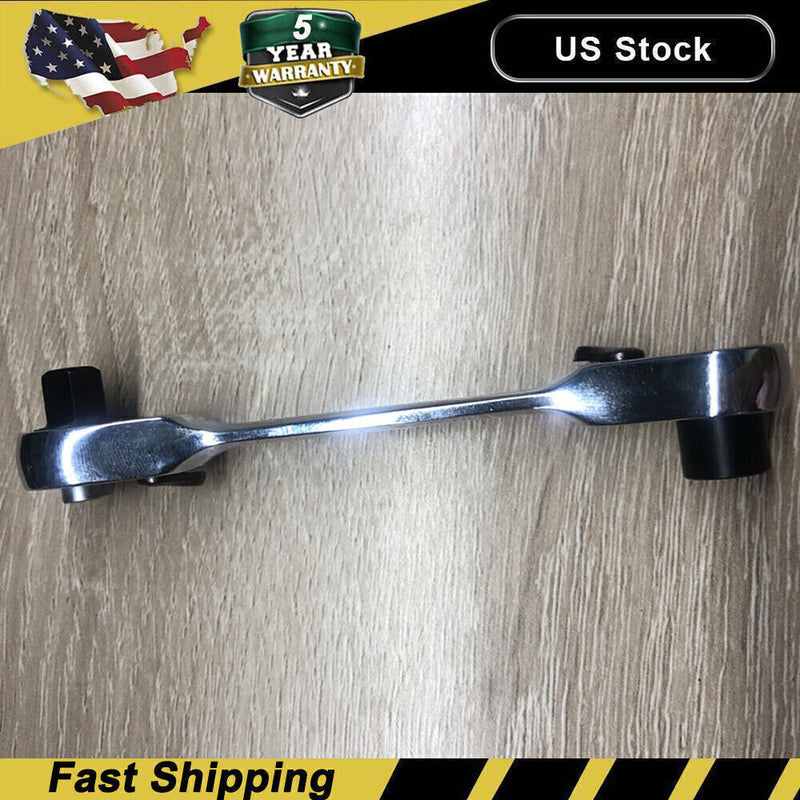 DURAFORCE Gearzaar 1/4" Mini Double-Ended Quick Socket Ratchet Wrench Rod Screwdriver Bit*