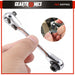 DURAFORCE Gearzaar 1/4" Mini Double-Ended Quick Socket Ratchet Wrench Rod Screwdriver Bit*
