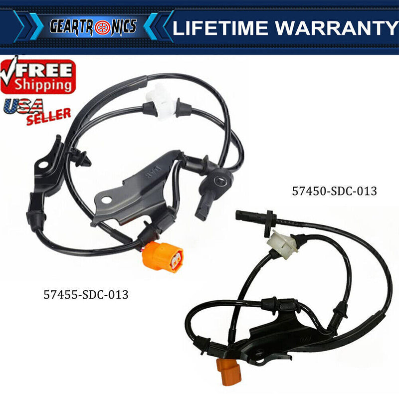 DURAFORCE 2pcs ABS Speed Sensor Front Right + Left For Honda Accord 03-07 Acura TSX 04-08!