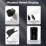 DURAFORCE EV Charger 16A Electric Car Portable Charging Cable NEMA6-20 EVSE 110V-220V US