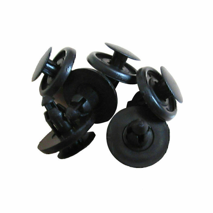 DURAFORCE 100Pack Fender Clips Trim Car Auto Push Pin Rivet Bumper Fastener Panel Retaine!