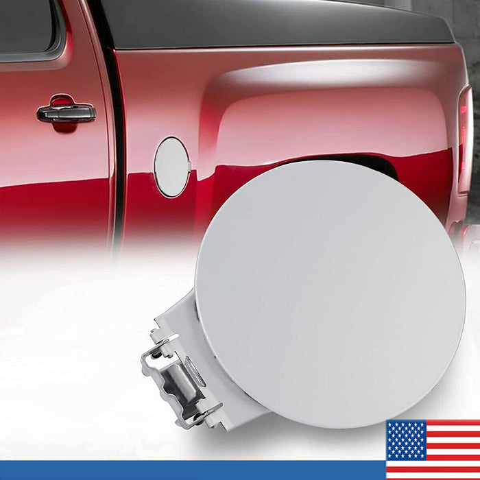 DURAFORCE Fuel Filler Cap Gas Tank Door Cover Fit 1999-06 Chevrolet Silverado 1500 2500 HD