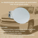DURAFORCE Fuel Filler Cap Gas Tank Door Cover Fit 1999-06 Chevrolet Silverado 1500 2500 HD