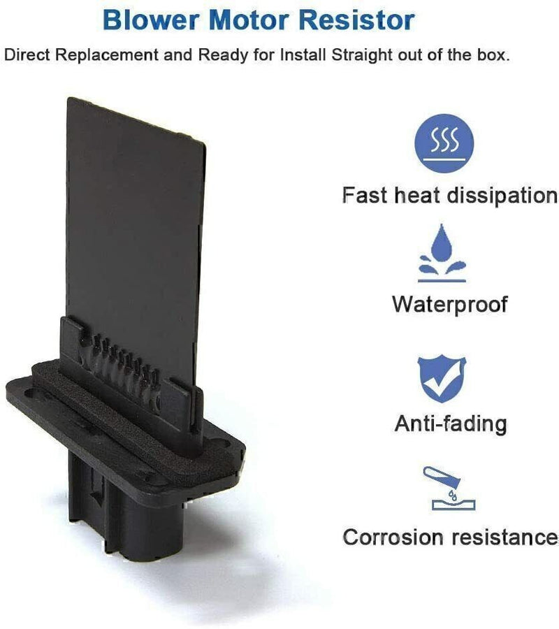DURAFORCE Front HVAC Heater Blower Motor Resistor For 2008-2012 Ford Escape 04-14 F-150 U!