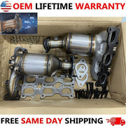 DURAFORCE Set of 2 Catalytic Converter For 2013-2019 Ford Explorer Front Left + Right