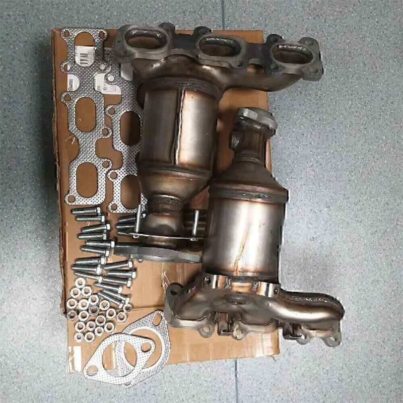 DURAFORCE Set of 2 Catalytic Converter For 2013-2019 Ford Explorer Front Left + Right