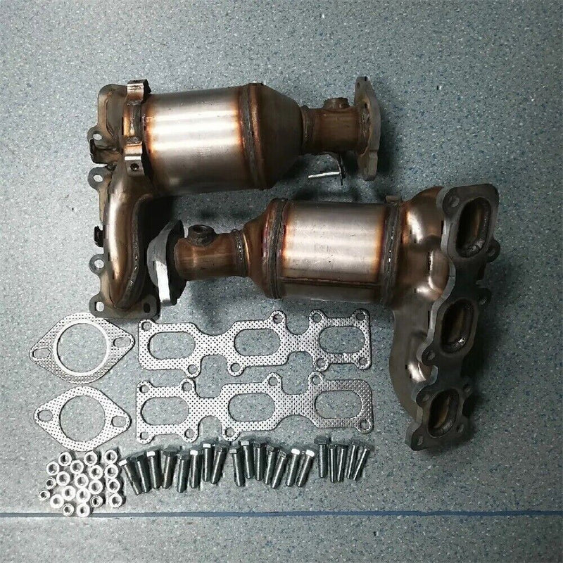 DURAFORCE Set of 2 Catalytic Converter For 2013-2019 Ford Explorer Front Left + Right