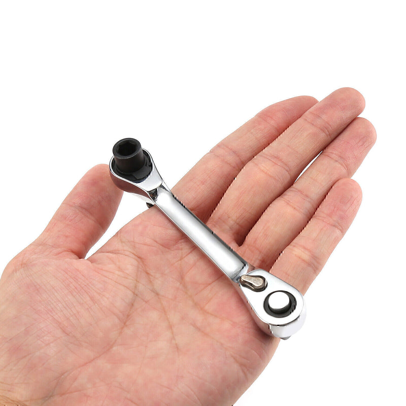 DURAFORCE Mini 1/4inch Double Ended Quick Socket Ratchet Wrench Rod Screwdriver Bit 1PC US