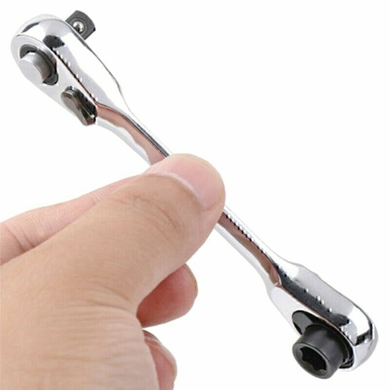 DURAFORCE Mini 1/4inch Double Ended Quick Socket Ratchet Wrench Rod Screwdriver Bit 1PC US