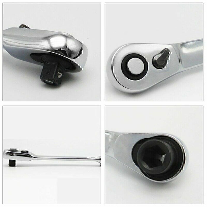 DURAFORCE Mini 1/4inch Double Ended Quick Socket Ratchet Wrench Rod Screwdriver Bit 1PC US