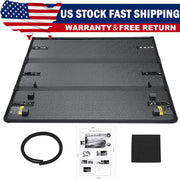 DURAFORCE For 2020-2023 Jeep Gladiator JT 5FT Hard Tri-Fold Tonneau Cover Truck Bed Cover/