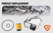 DURAFORCE Auto Transmission Filter Oil Pan Gasket Kit For Nissan Rogue Altima Juke Eltqjsw
