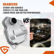 DURAFORCE Auto Transmission Filter Oil Pan Gasket Kit For Nissan Rogue Altima Juke Eltqjsw