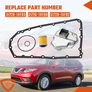 DURAFORCE Auto Transmission Filter Oil Pan Gasket Kit For Nissan Rogue Altima Juke Eltqjsw