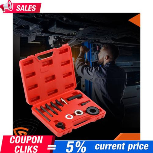 DURAFORCE 13Pcs Power Steering Pump Pulley Puller Remover & Alternator Installer Tool A