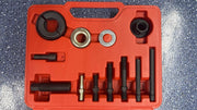 DURAFORCE 13Pcs Power Steering Pump Pulley Puller Remover & Alternator Installer Tool A