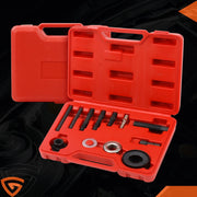 DURAFORCE 13Pcs Power Steering Pump Pulley Puller Remover & Alternator Installer Tool A