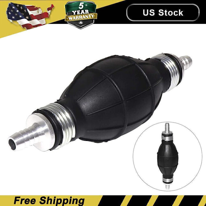 DURAFORCE 3/8'' Hand Primer Bulb Outboard Auto Marine Boat Gas Fuel Line Pump All Fuels