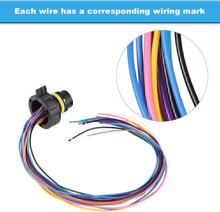 DURAFORCE 6L80E 6L90E Transmission External Wire Harness Repair Kit Pigtail For GMC Chevy!