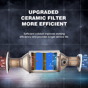 DURAFORCE Exhaust Catalytic Converter W/ Gasket FITS For 1997-2001 Honda CR-V CRV 2.0L I4