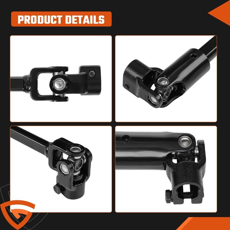 DURAFORCE Lower Intermediate Steering Shaft 52007017 Fit For Jeep Wrangler 1987-1995