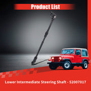 DURAFORCE Lower Intermediate Steering Shaft 52007017 Fit For Jeep Wrangler 1987-1995