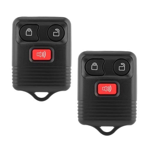 DURAFORCE 2pcs Keyless Entry Car Remote Control Key Fob Transmitter Alarm Fits Ford F150*