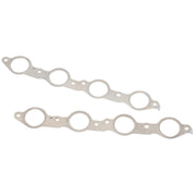 DURAFORCE Set LS MLS Exhaust Manifold Header Gasket W/ Bolts For LS1 4.8 5.3 5.7 6.0 6.2