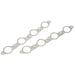 DURAFORCE Set LS MLS Exhaust Manifold Header Gasket W/ Bolts For LS1 4.8 5.3 5.7 6.0 6.2