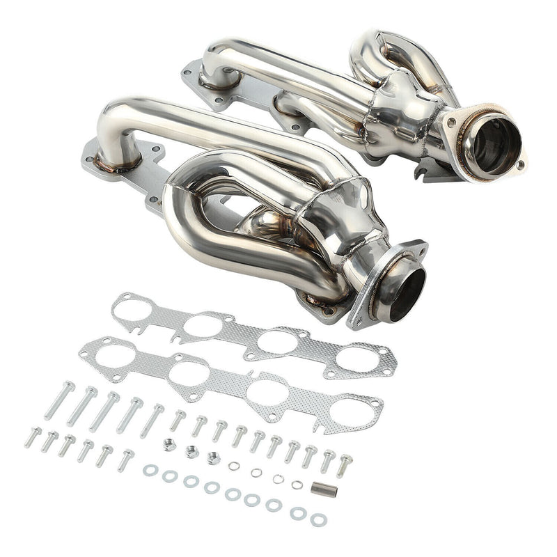 DURAFORCE Shorty Stainless Performance Exhaust Headers For Dodge Ram 1500 09-18 5.7L HEMI
