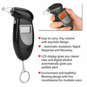 DURAFORCE Digital LCD Police Breath Breathalyzer Test Alcohol Tester Analyzer DetectorTool