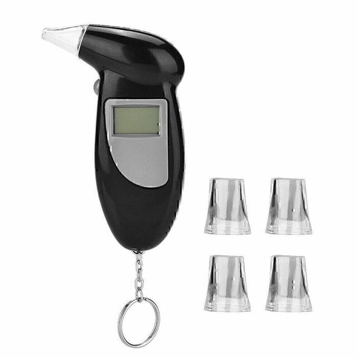 DURAFORCE Digital LCD Police Breath Breathalyzer Test Alcohol Tester Analyzer DetectorTool