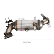 DURAFORCE Catalytic Converter Fit For 2016-2019 Chevrolet Malibu 1.5L TURBO Front Manifold