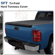 DURAFORCE Hard Tonneau Cover 5FT 3-Fold For 2016-23 Toyota Tacoma Truck Bed 60.5inch Sal