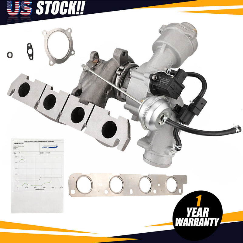 DURAFORCE Turbo Charger for AUDI A4A5 VW 2.0L TFSI 2009-2012 Quattro 06H145702G 06H145702L