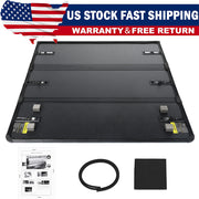 DURAFORCE 5.5FT Tonneau Cover Hard Tri-Fold For 2015-2024 Ford F150 Truck Bed Waterproof /