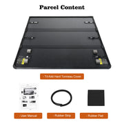 DURAFORCE 5.5FT Tonneau Cover Hard Tri-Fold For 2015-2024 Ford F150 Truck Bed Waterproof /