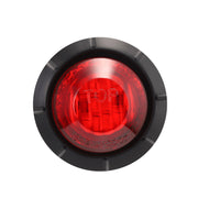 DURAFORCE 20x 3/4" Marker Lights LED Truck Trailer Round Side Bullet Light Amber &Red Lamp