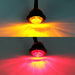 DURAFORCE 20x 3/4" Marker Lights LED Truck Trailer Round Side Bullet Light Amber &Red Lamp