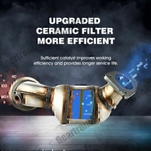 DURAFORCE Front Exhaust Catalytic Converter Kit for Chevrolet Cruze 1.4L 2011-16 Sonic A
