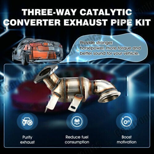 DURAFORCE Front Exhaust Catalytic Converter Kit for Chevrolet Cruze 1.4L 2011-16 Sonic A
